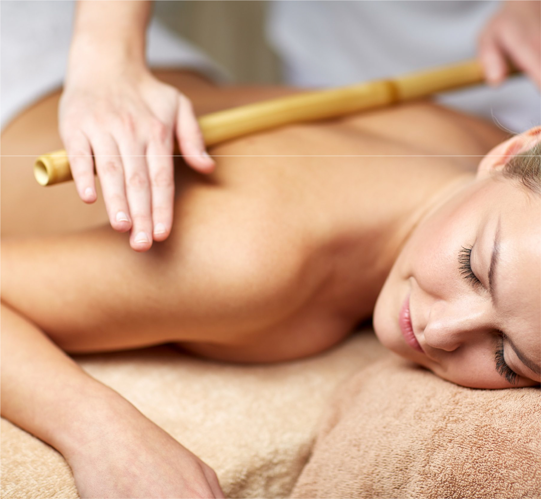 Massaggio al bambù